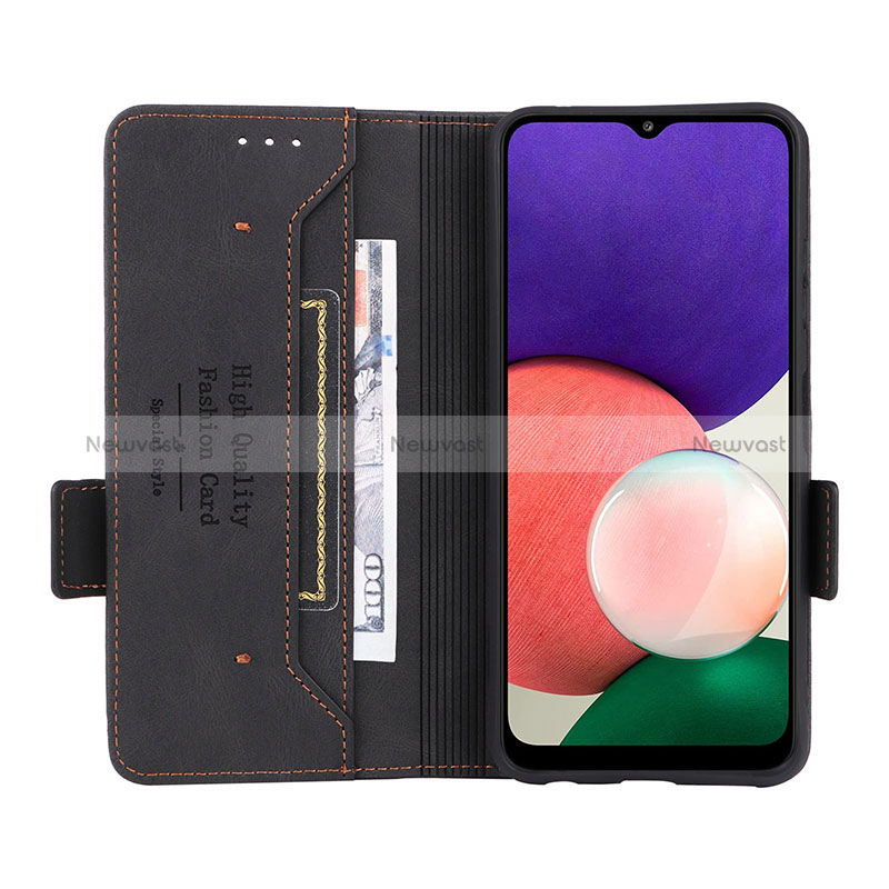 Leather Case Stands Flip Cover Holder L11Z for Samsung Galaxy A22s 5G