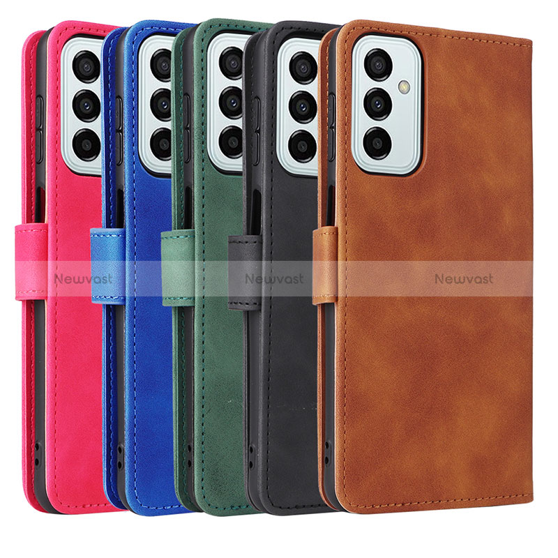 Leather Case Stands Flip Cover Holder L12Z for Samsung Galaxy M23 5G