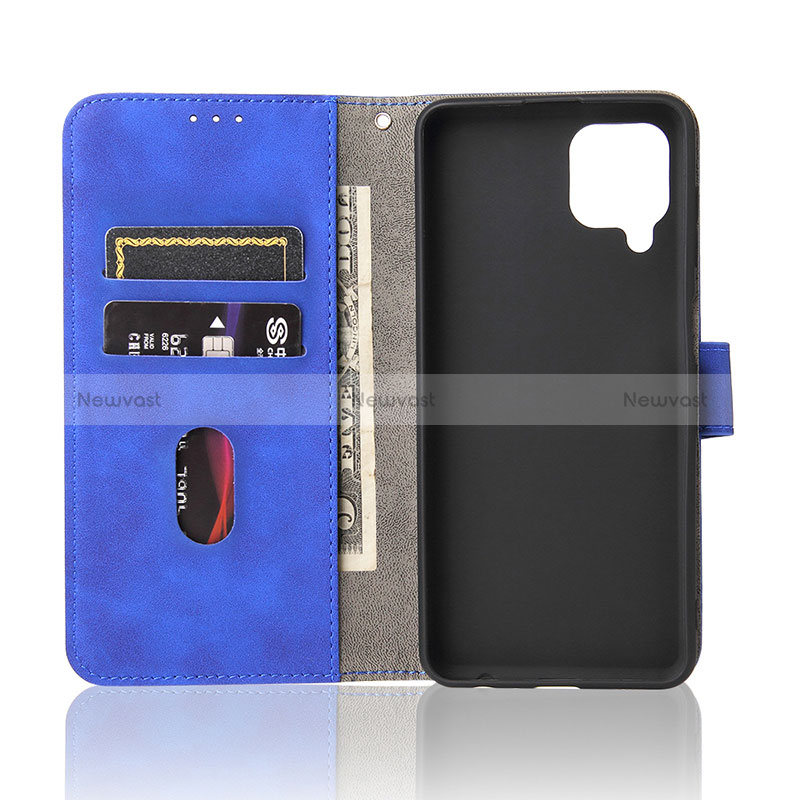 Leather Case Stands Flip Cover Holder L12Z for Samsung Galaxy M32 4G