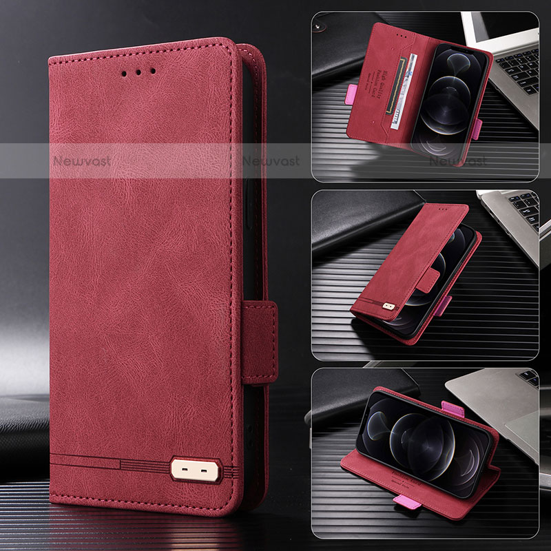 Leather Case Stands Flip Cover Holder L12Z for Samsung Galaxy M32 5G