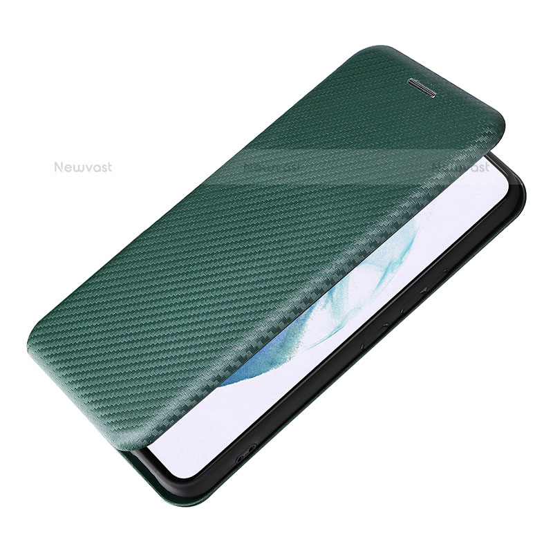 Leather Case Stands Flip Cover Holder L12Z for Samsung Galaxy S23 5G