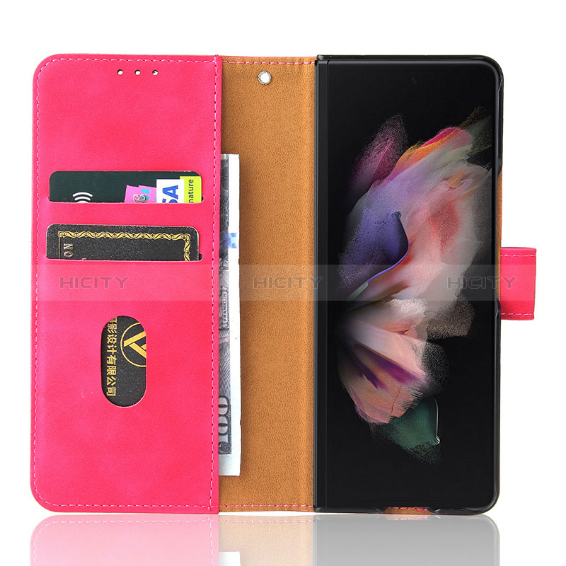 Leather Case Stands Flip Cover Holder L12Z for Samsung Galaxy Z Fold4 5G