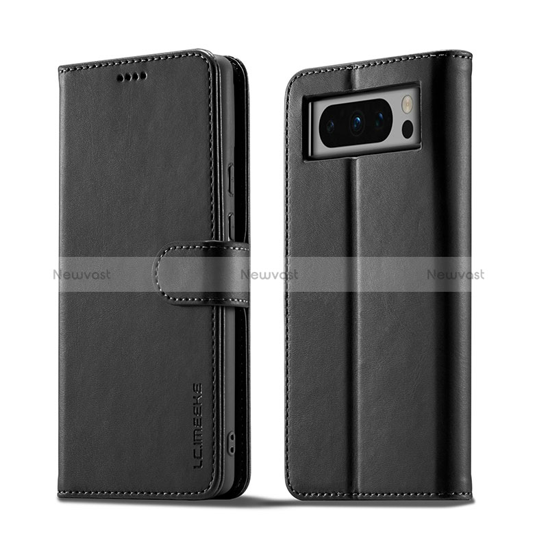 Leather Case Stands Flip Cover Holder LC1 for Google Pixel 8 Pro 5G