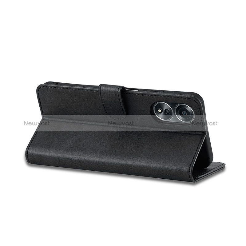 Leather Case Stands Flip Cover Holder LC1 for Oppo A38