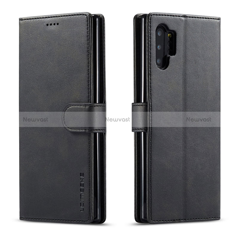 Leather Case Stands Flip Cover Holder LC1 for Samsung Galaxy A32 4G