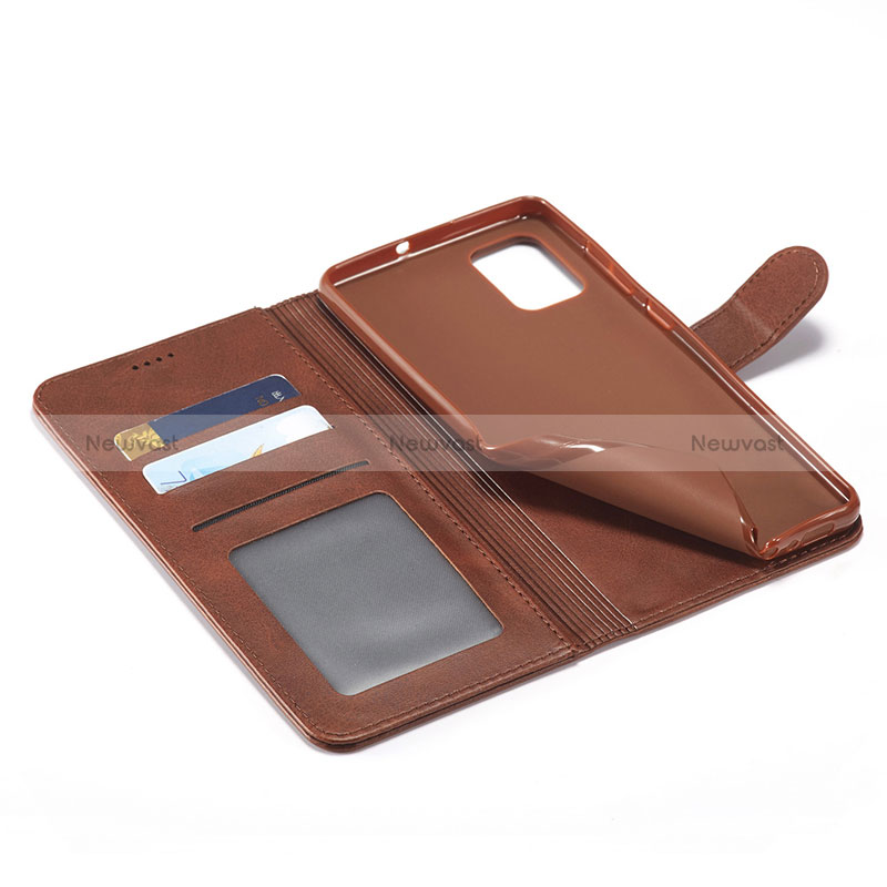 Leather Case Stands Flip Cover Holder LC1 for Samsung Galaxy A33 5G