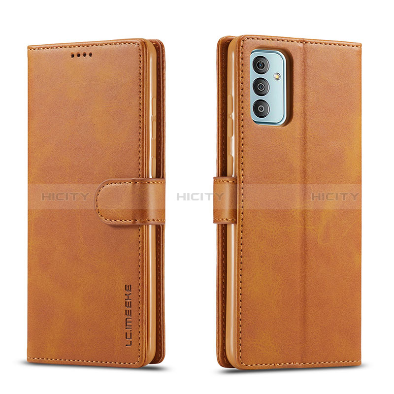 Leather Case Stands Flip Cover Holder LC1 for Samsung Galaxy F23 5G