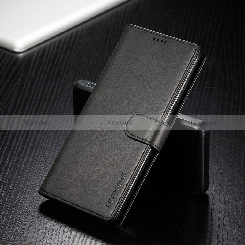 Leather Case Stands Flip Cover Holder LC1 for Samsung Galaxy M23 5G