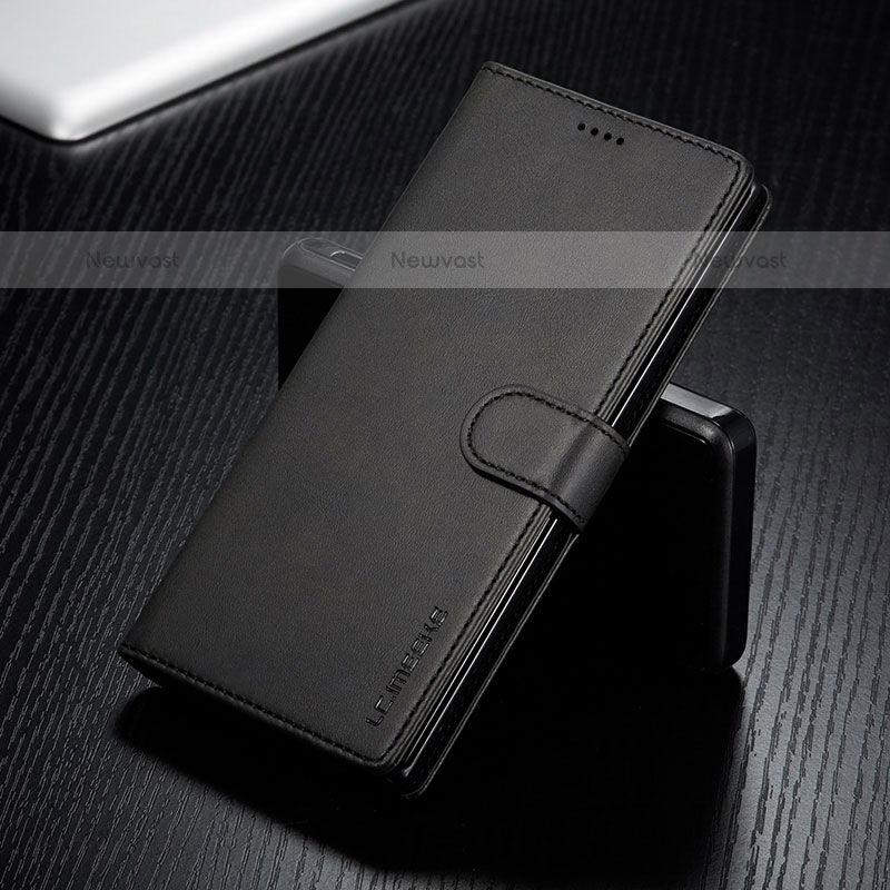 Leather Case Stands Flip Cover Holder LC1 for Samsung Galaxy M32 5G