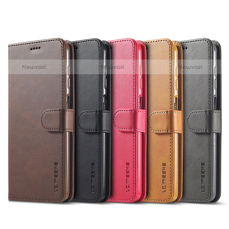 Leather Case Stands Flip Cover Holder LC1 for Samsung Galaxy M33 5G