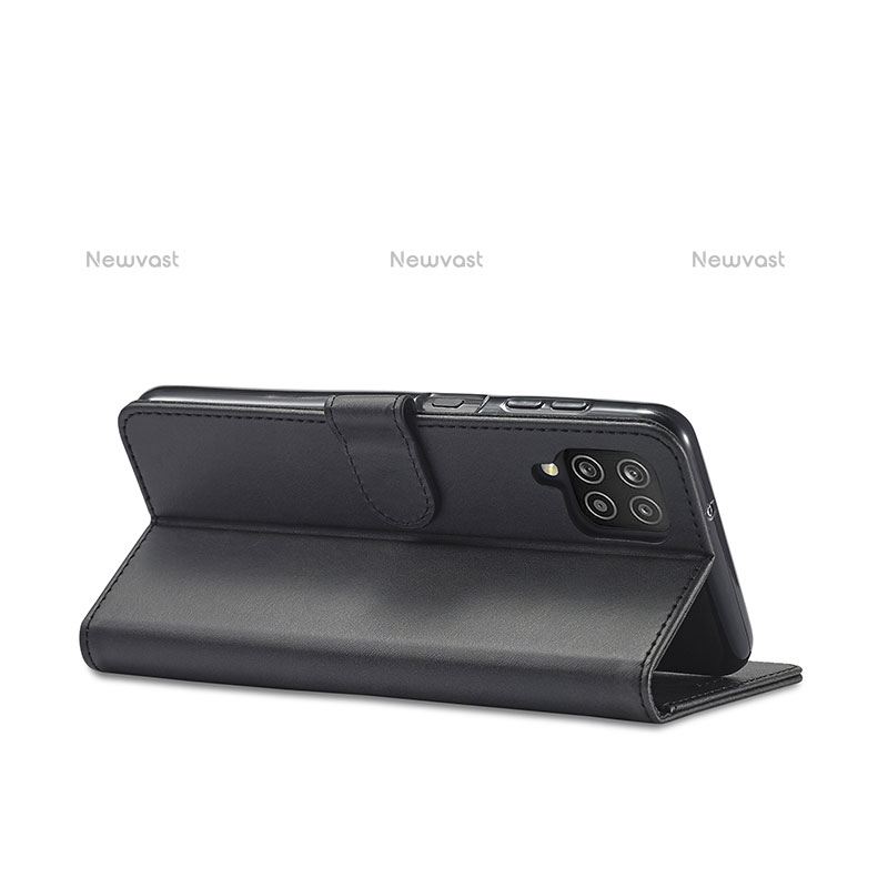 Leather Case Stands Flip Cover Holder LC1 for Samsung Galaxy M53 5G