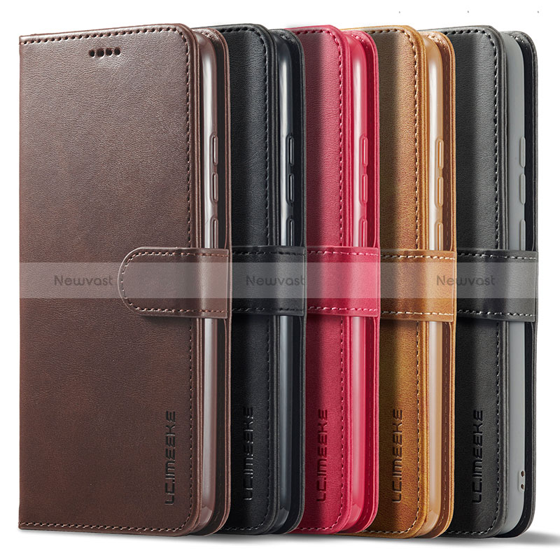 Leather Case Stands Flip Cover Holder LC1 for Xiaomi POCO C3