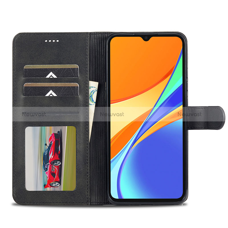 Leather Case Stands Flip Cover Holder LC1 for Xiaomi POCO C3