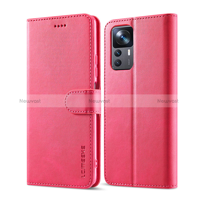 Leather Case Stands Flip Cover Holder LC1 for Xiaomi Redmi K50 Ultra 5G