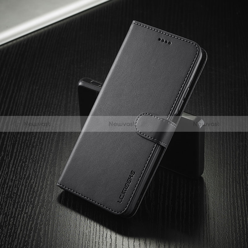 Leather Case Stands Flip Cover Holder LC1 for Xiaomi Redmi K50i 5G