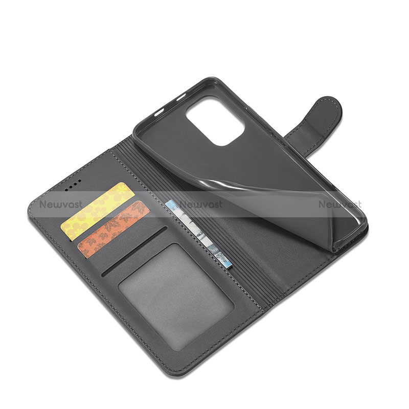 Leather Case Stands Flip Cover Holder LC1 for Xiaomi Redmi K50i 5G