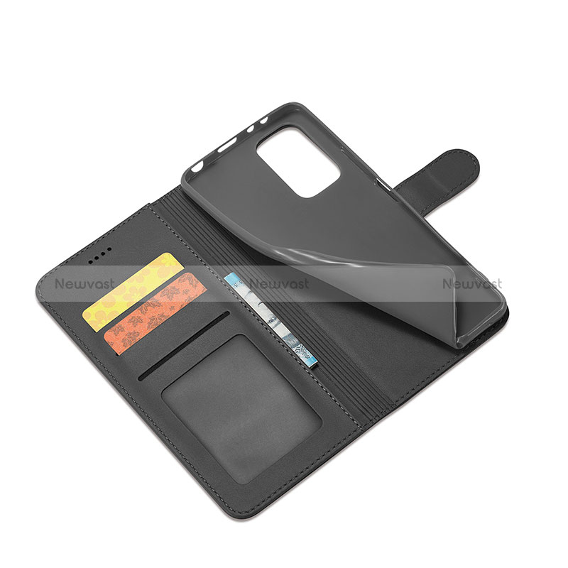Leather Case Stands Flip Cover Holder LC1 for Xiaomi Redmi Note 11T 5G