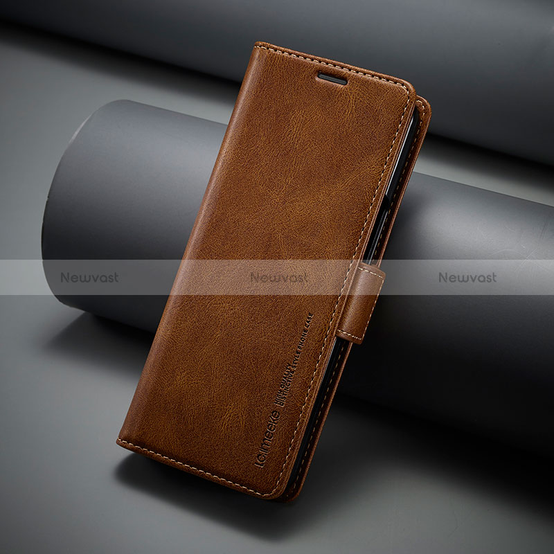 Leather Case Stands Flip Cover Holder LC3 for Samsung Galaxy Z Fold5 5G