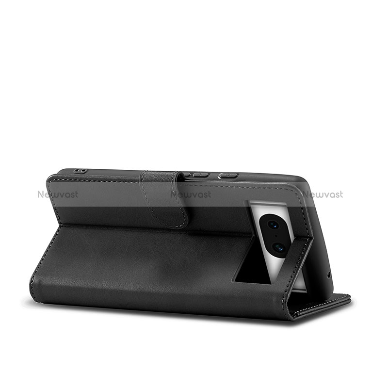 Leather Case Stands Flip Cover Holder LC4 for Google Pixel 8a 5G