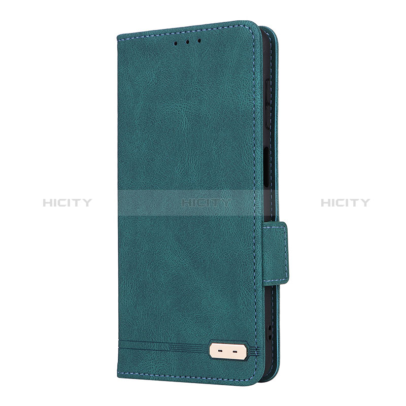 Leather Case Stands Flip Cover Holder LZ2 for Samsung Galaxy A04s Green