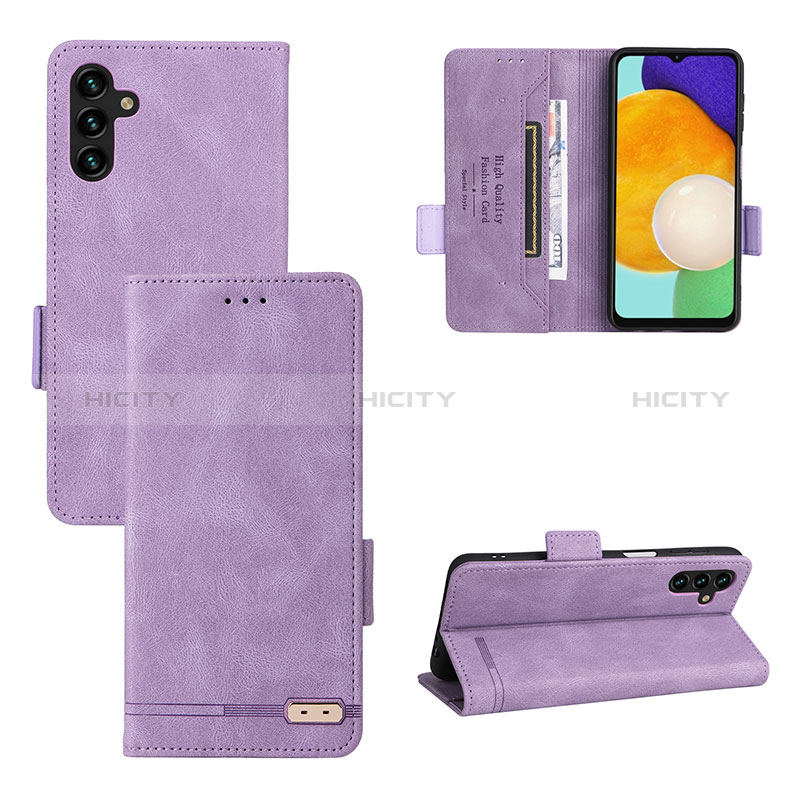 Leather Case Stands Flip Cover Holder LZ3 for Samsung Galaxy A04s