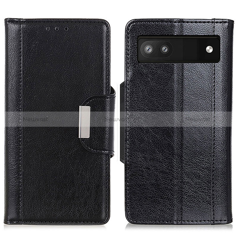 Leather Case Stands Flip Cover Holder M01L for Google Pixel 6a 5G