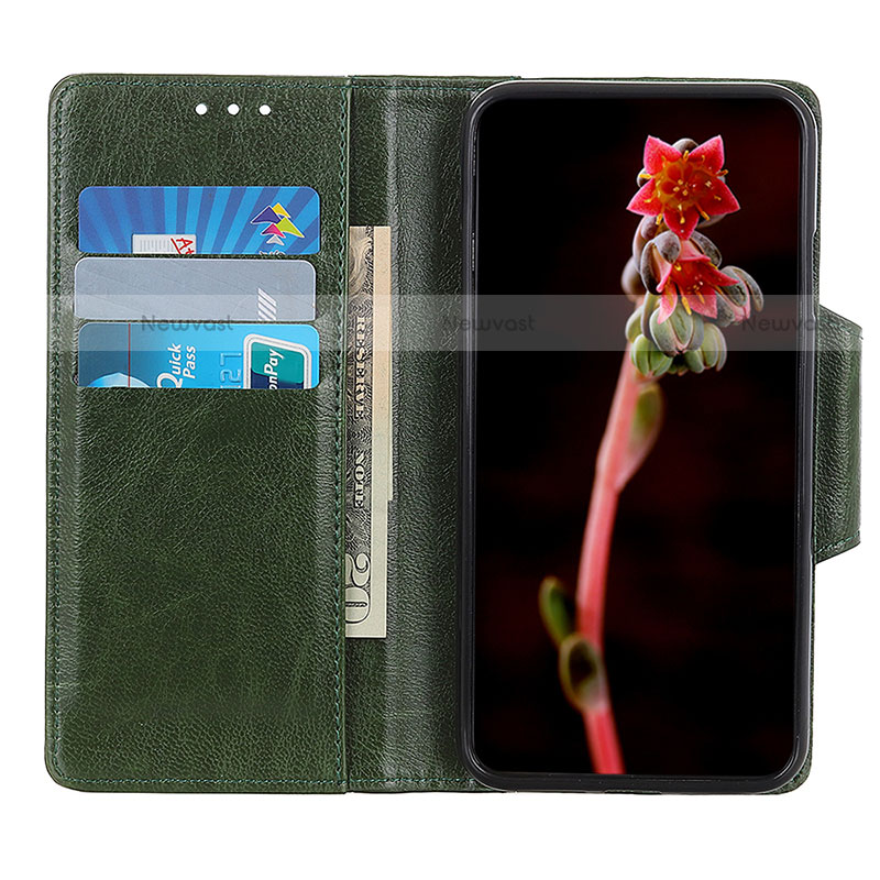 Leather Case Stands Flip Cover Holder M01L for Motorola Moto E30