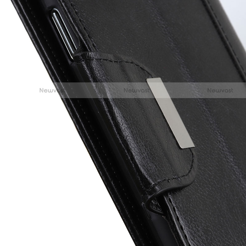 Leather Case Stands Flip Cover Holder M01L for Motorola Moto E40