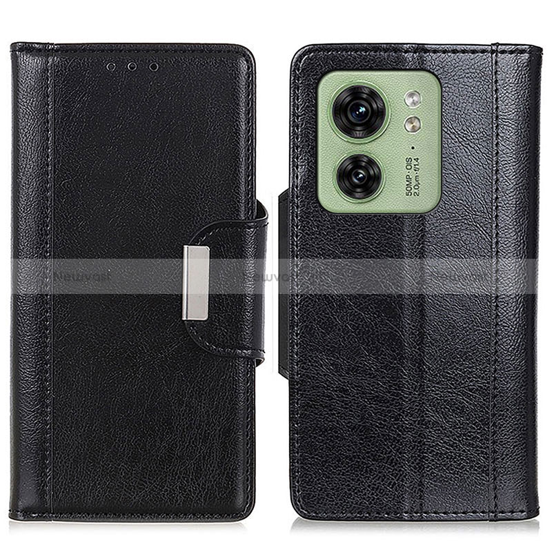 Leather Case Stands Flip Cover Holder M01L for Motorola Moto Edge (2023) 5G