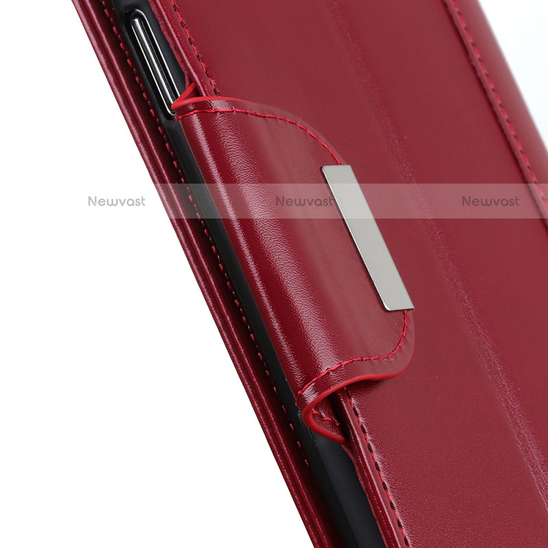 Leather Case Stands Flip Cover Holder M01L for Motorola Moto G Play (2023)