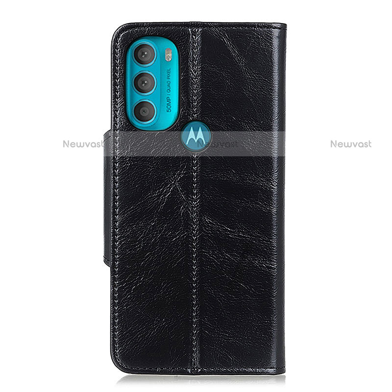 Leather Case Stands Flip Cover Holder M01L for Motorola Moto G71 5G