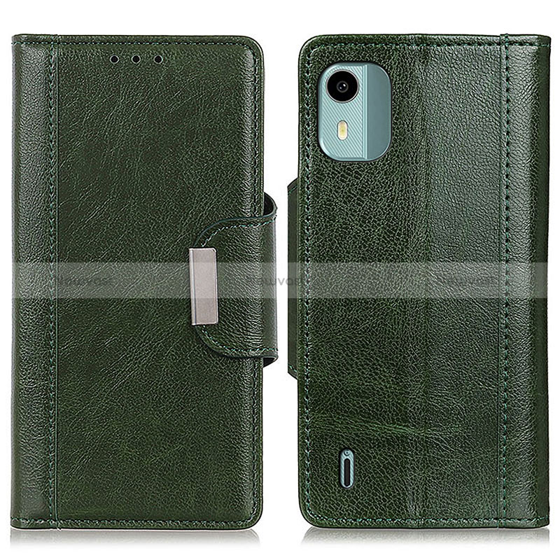 Leather Case Stands Flip Cover Holder M01L for Nokia C12 Pro