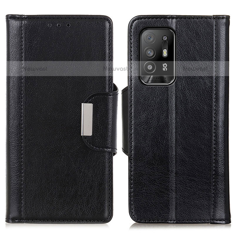 Leather Case Stands Flip Cover Holder M01L for Oppo A94 5G