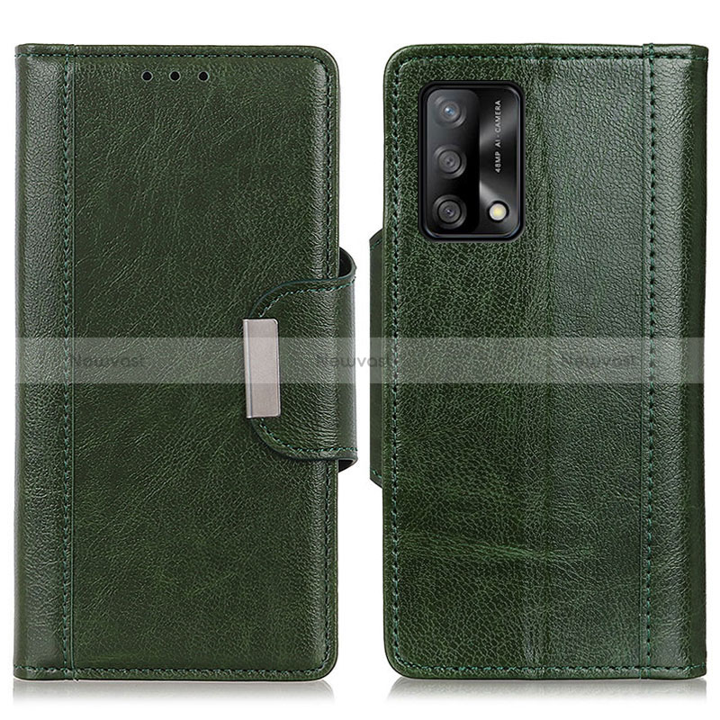 Leather Case Stands Flip Cover Holder M01L for Oppo Reno6 Lite