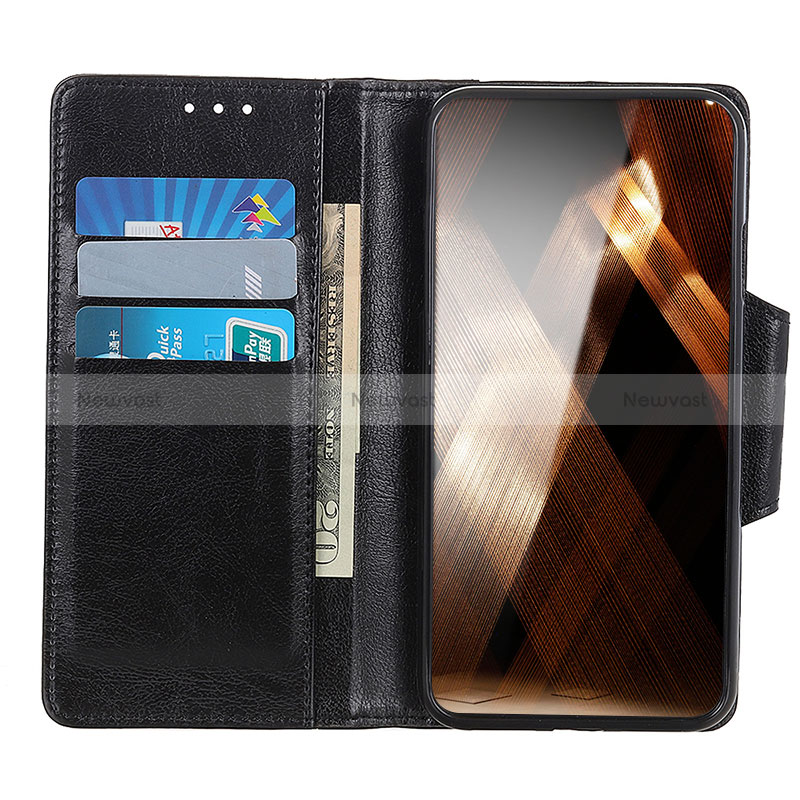 Leather Case Stands Flip Cover Holder M01L for Samsung Galaxy A02