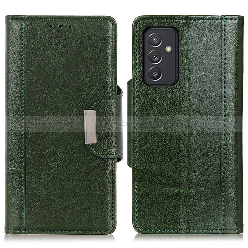 Leather Case Stands Flip Cover Holder M01L for Samsung Galaxy M54 5G Green