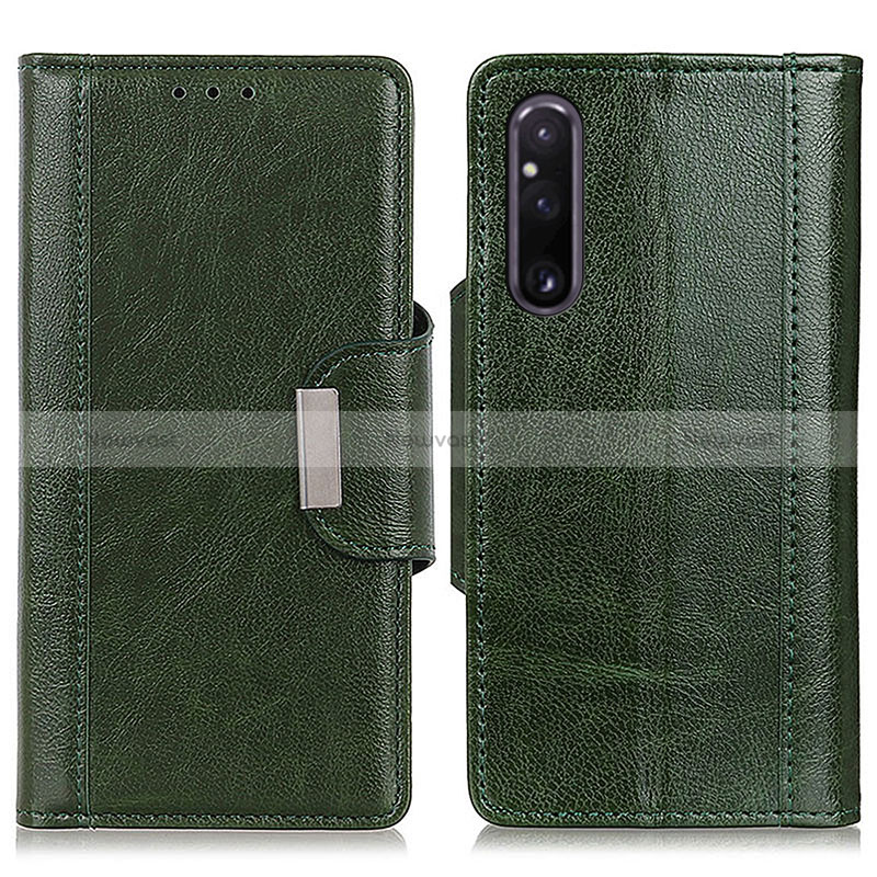 Leather Case Stands Flip Cover Holder M01L for Sony Xperia 1 V