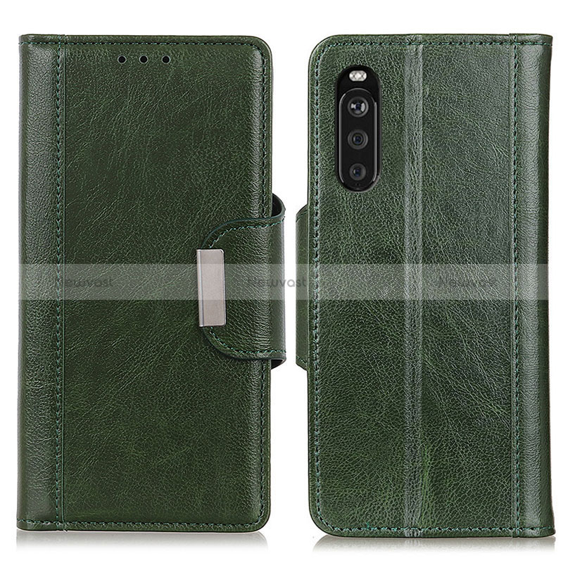 Leather Case Stands Flip Cover Holder M01L for Sony Xperia 10 III Lite