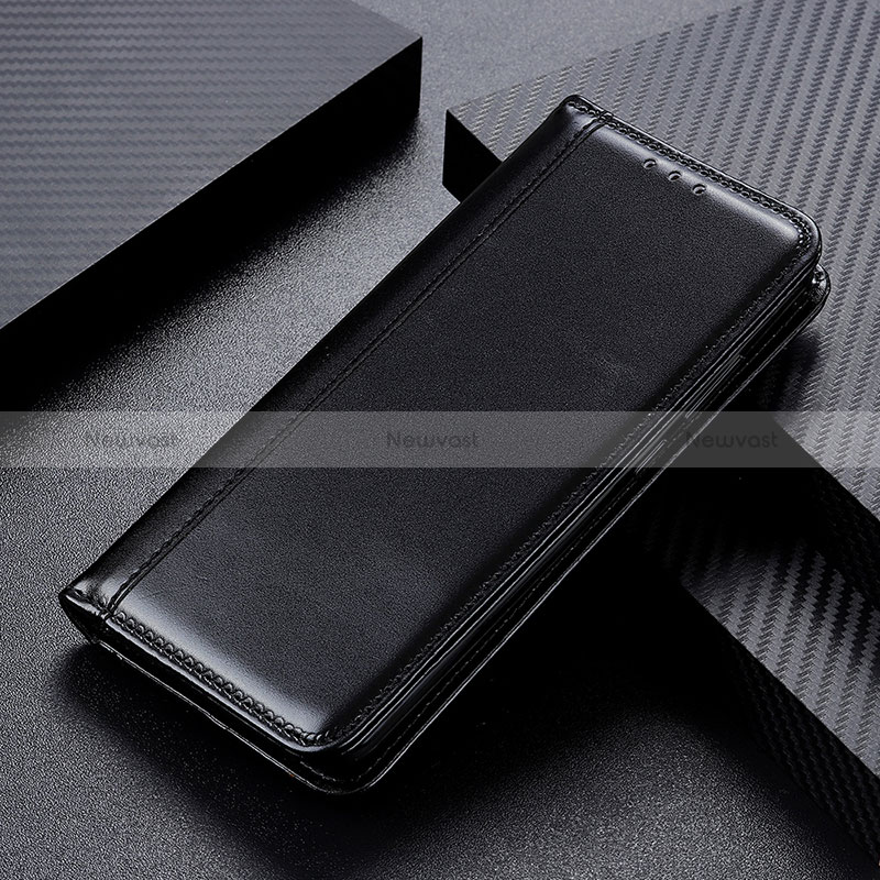 Leather Case Stands Flip Cover Holder M01L for Xiaomi Mi 10i 5G Black