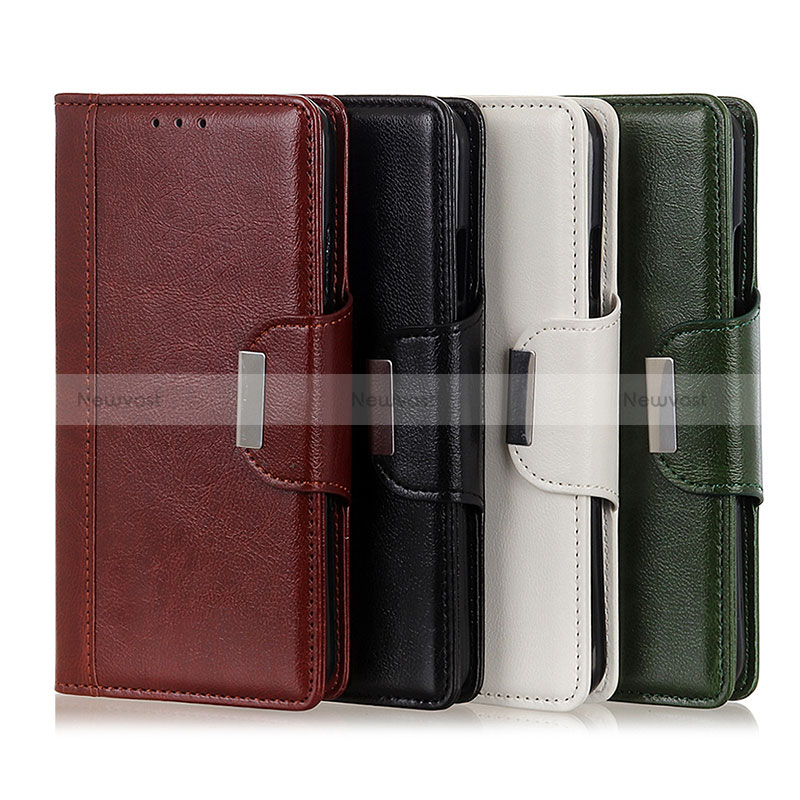 Leather Case Stands Flip Cover Holder M01L for Xiaomi Redmi Note 10 5G