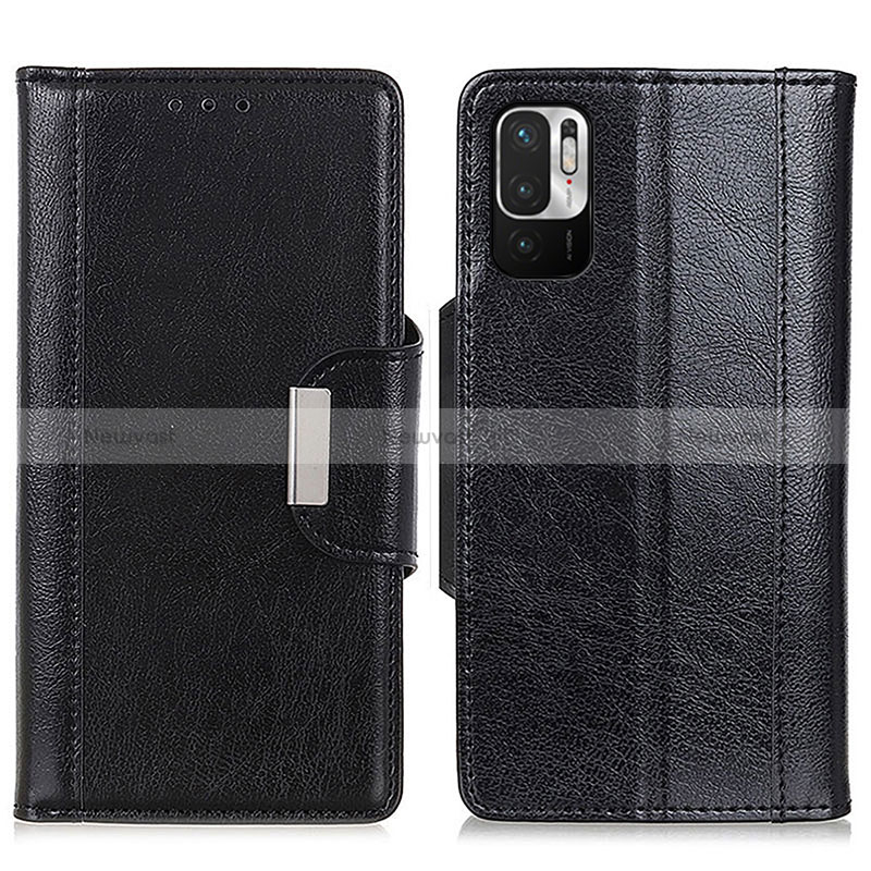 Leather Case Stands Flip Cover Holder M01L for Xiaomi Redmi Note 10 JE 5G