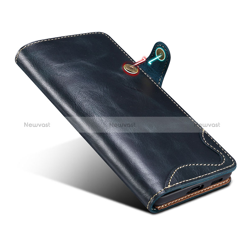 Leather Case Stands Flip Cover Holder M01T for Samsung Galaxy S24 Ultra 5G