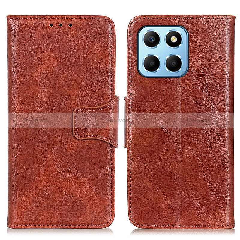 Leather Case Stands Flip Cover Holder M02L for Huawei Honor 70 Lite 5G