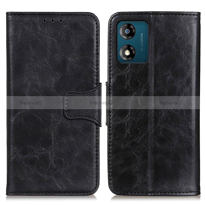 Leather Case Stands Flip Cover Holder M02L for Motorola Moto E13