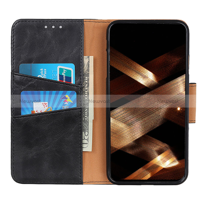 Leather Case Stands Flip Cover Holder M02L for Motorola Moto E13