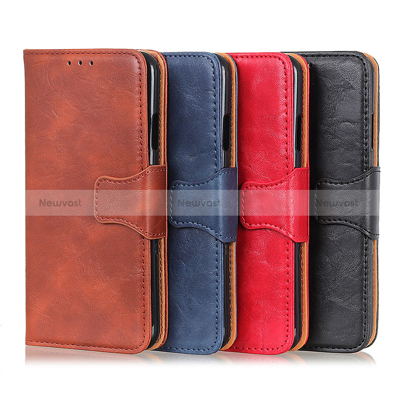 Leather Case Stands Flip Cover Holder M02L for Motorola Moto E13