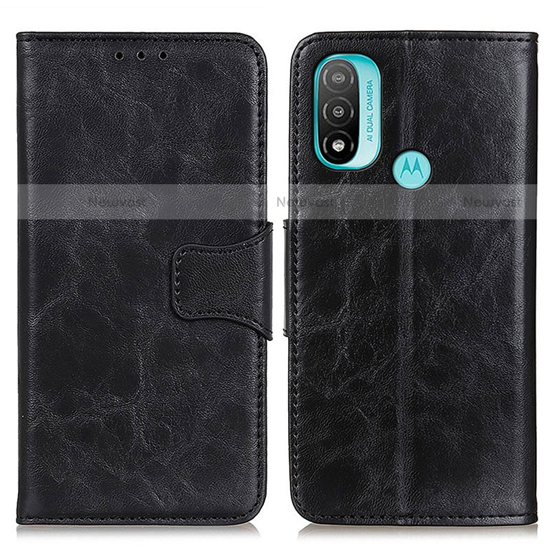 Leather Case Stands Flip Cover Holder M02L for Motorola Moto E30