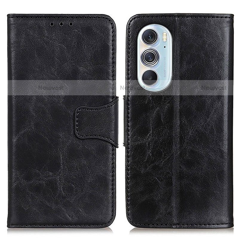 Leather Case Stands Flip Cover Holder M02L for Motorola Moto Edge Plus (2022) 5G