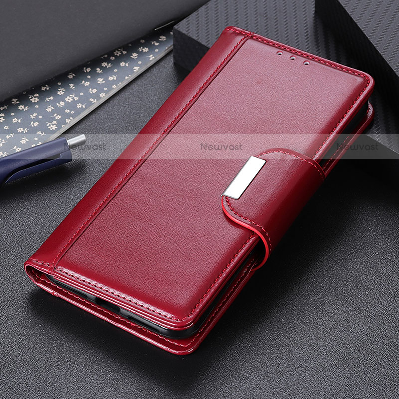 Leather Case Stands Flip Cover Holder M02L for Motorola Moto G20