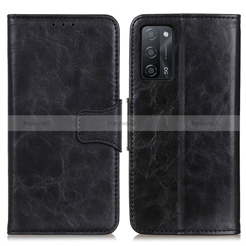 Leather Case Stands Flip Cover Holder M02L for Oppo A53s 5G